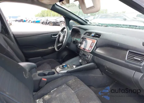 2022 Nissan Leaf S Plus 62 Kwh z USA, uszkodzony, nr VIN 1N4BZ1BV1NC552888